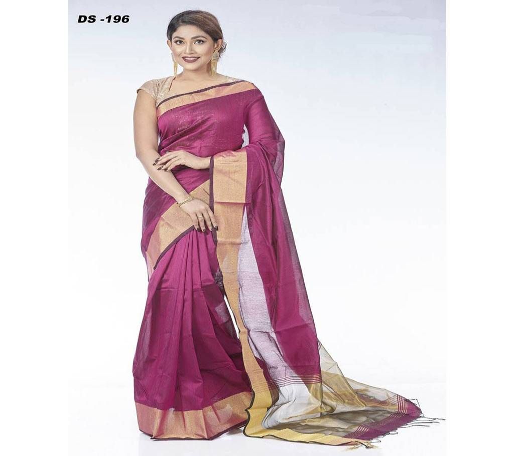 Silk & Lilen Saree