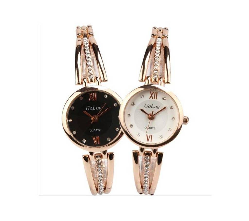 Rhinestone Bracelet Wrist Watch
