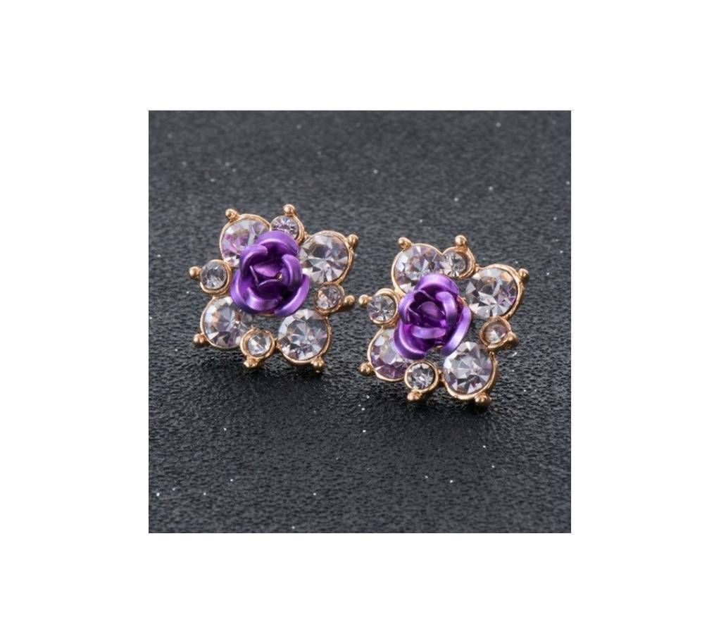 Crystal Stud Earrings