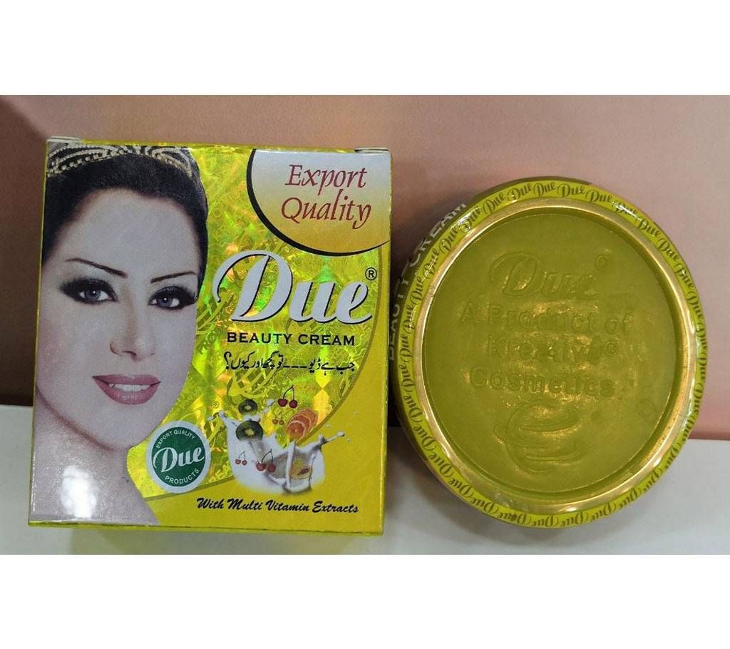 Due whitening beauty cream - 40 g Pakistan 