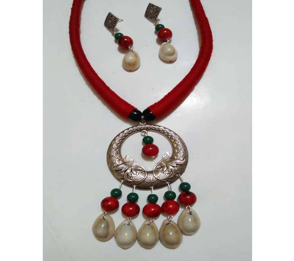 Beads Setting Pendant With erring Set