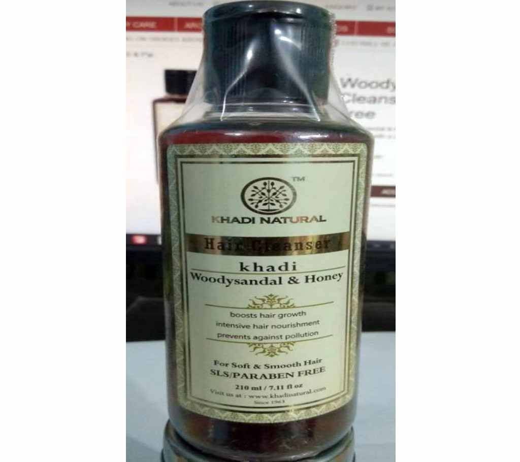 khadi Sandal & honey Hair Cleanser - INDIA 