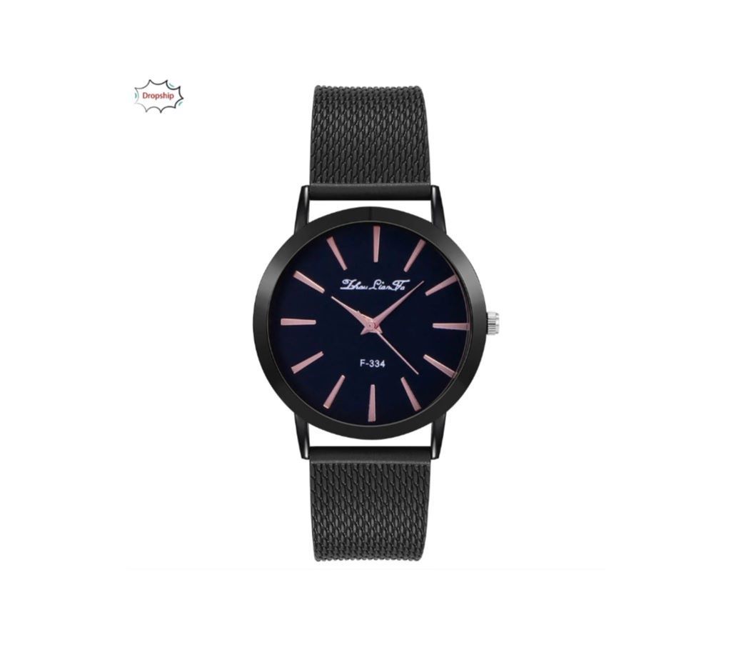 Silicone Strap Women Watch