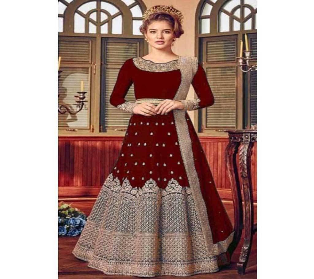 Semi Stitched Indian Georgette Lehenga (Pre Orders Items)