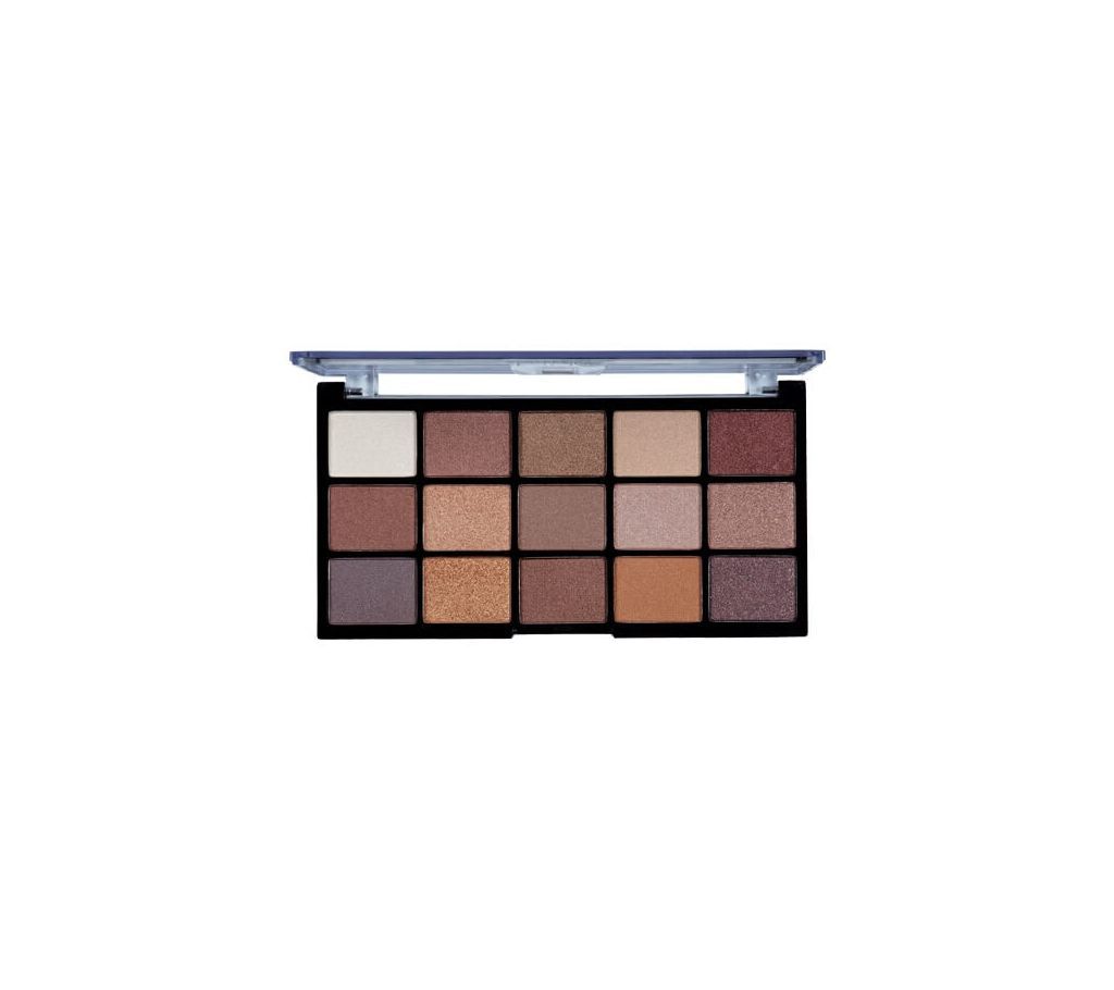 MUA Professional 15 Shade Eyeshadow Palette - Frosted Gleam - UK