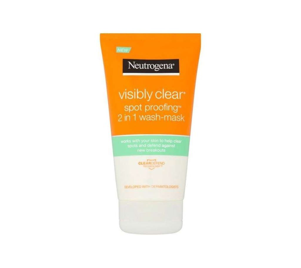 Neutrogena Visibly Clear Spot Proofing 2 in 1 Wash Mask 150ml