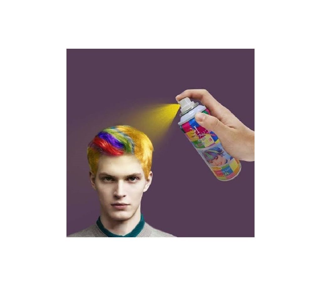 HAIR COLOR SPRAY YELLOW
