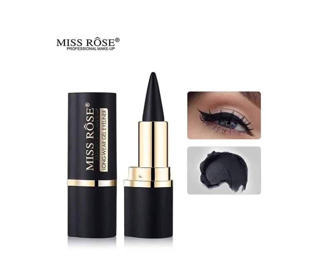 Miss Rose Professional Long- Wear Gel Eyeliner-10gm-Uk