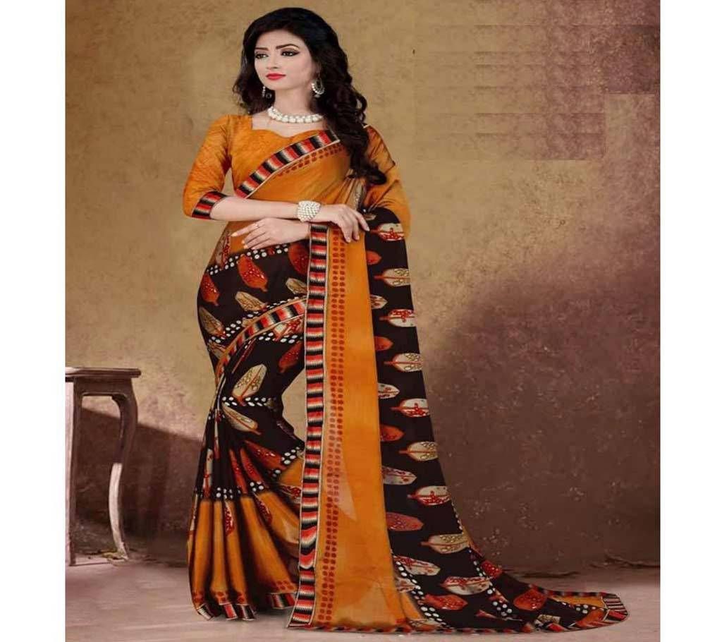 Indian Soft Georgette Saree fs-170