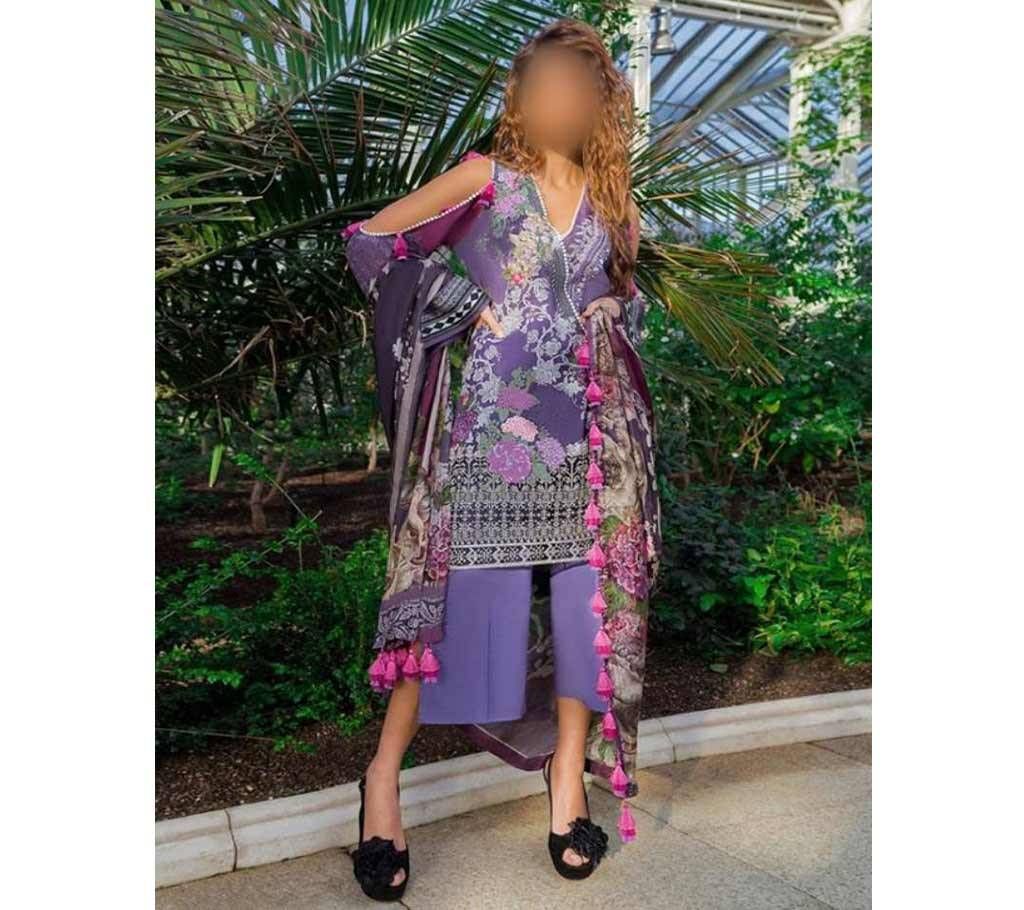 Unstitched Pakistani Lawn Three piece (copy)