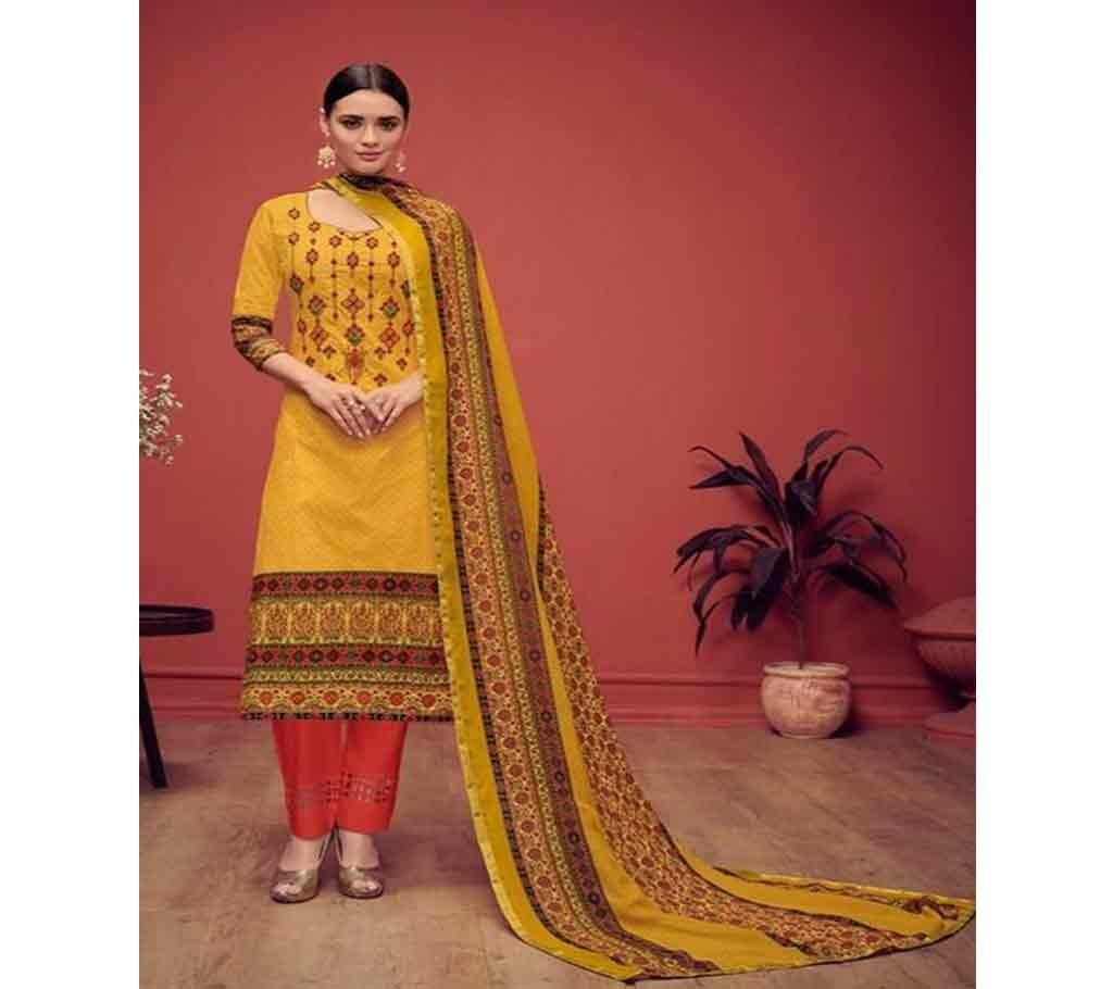 House of Lawn Nazm - 1007 - Golden Yellow - NON