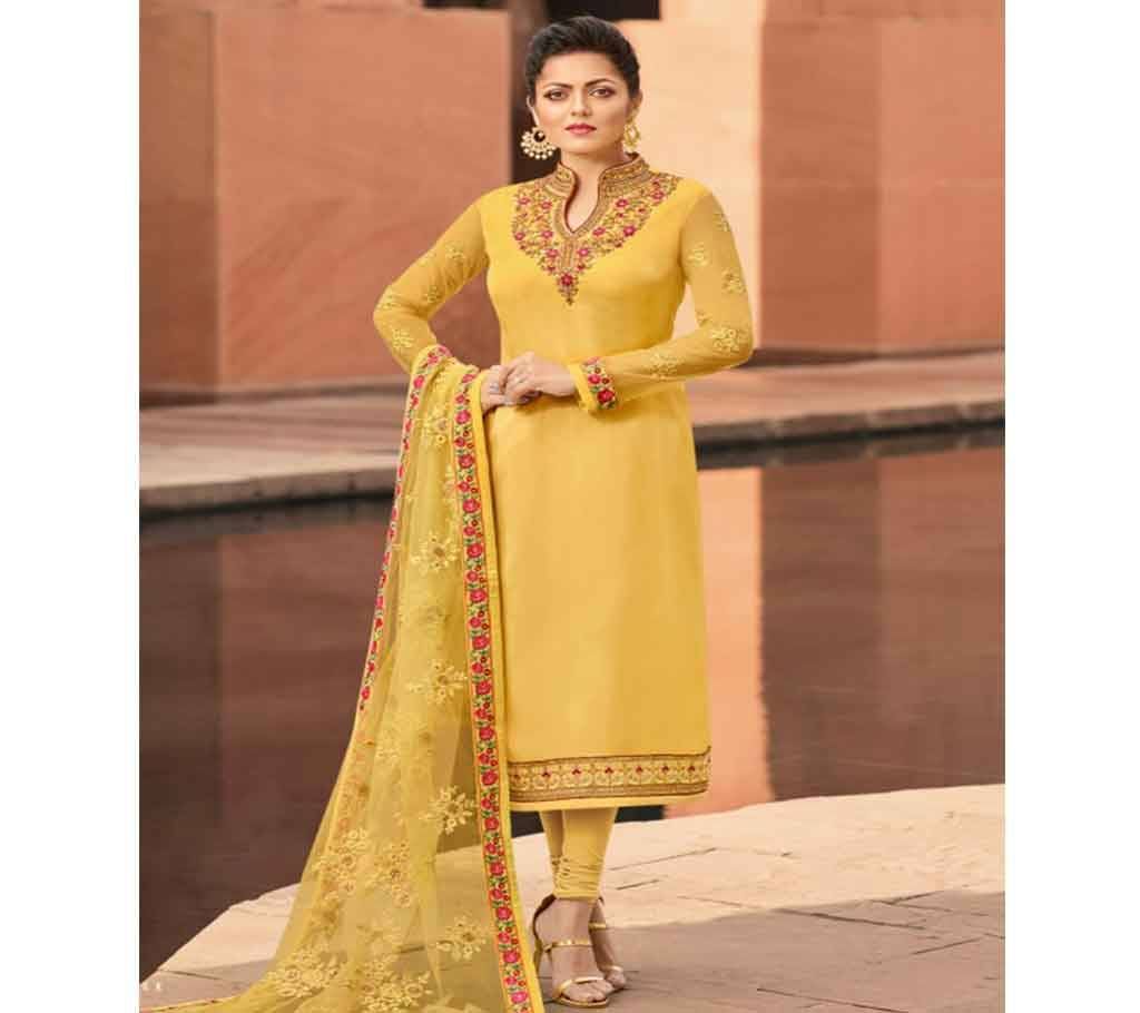 Weightless georgette embroidery kamiz