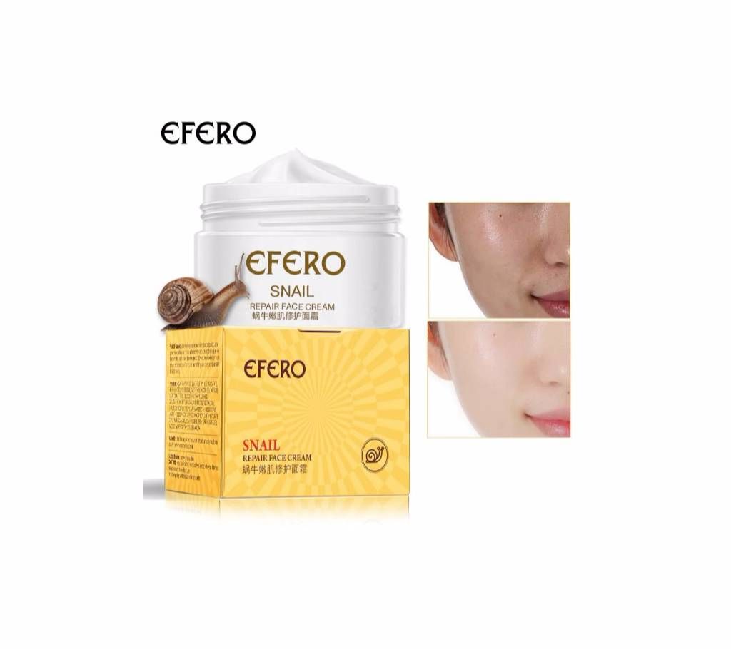 EFERO Snail Whitening Essence Face Cream Anti Aging Anti Wrink Serum Moist Nourishing Skin Care