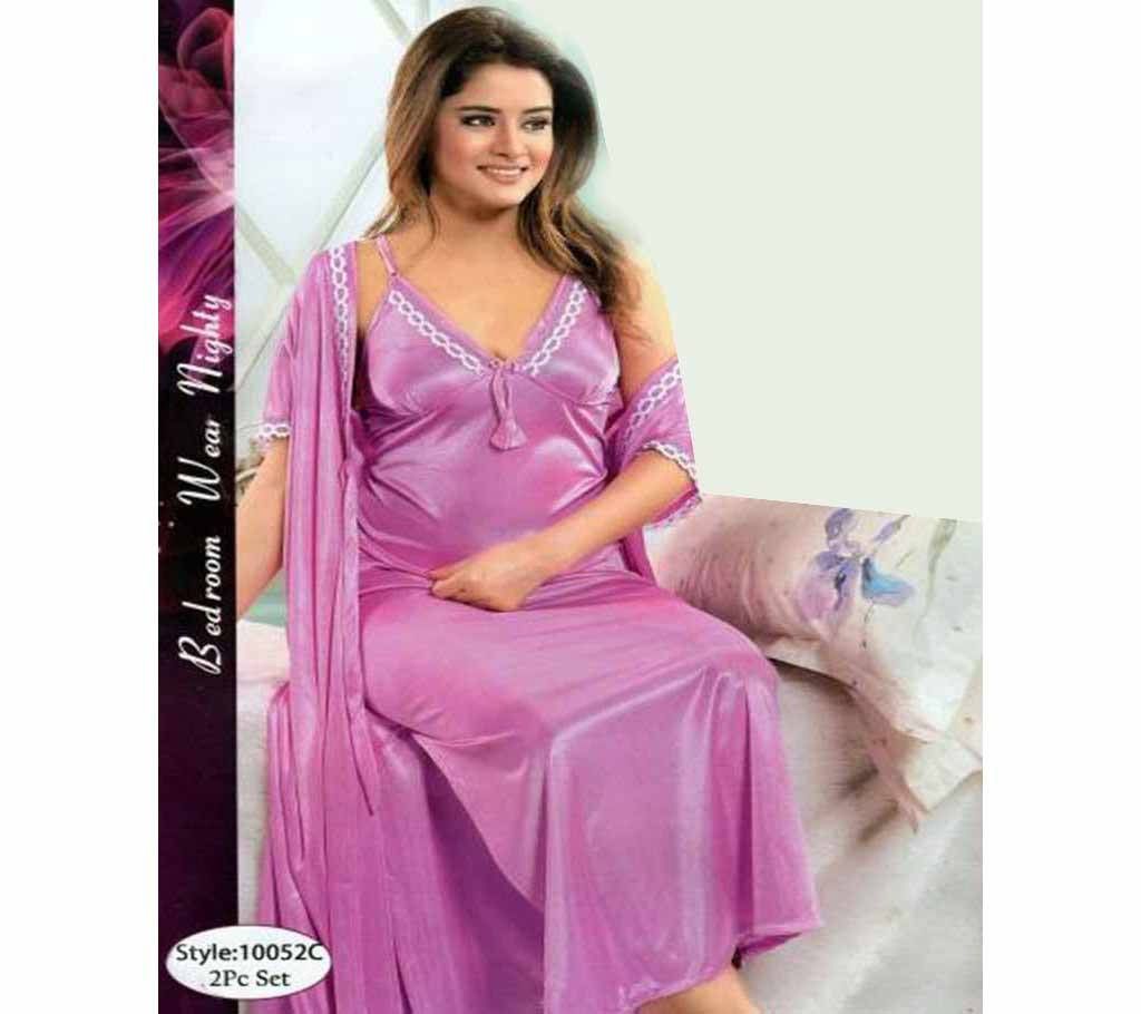 Fashionable Two Part Nighty-10052 C