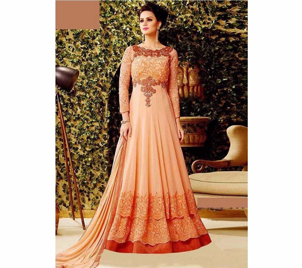 Unstitched Embroidery Silk Three Pcs - Copy