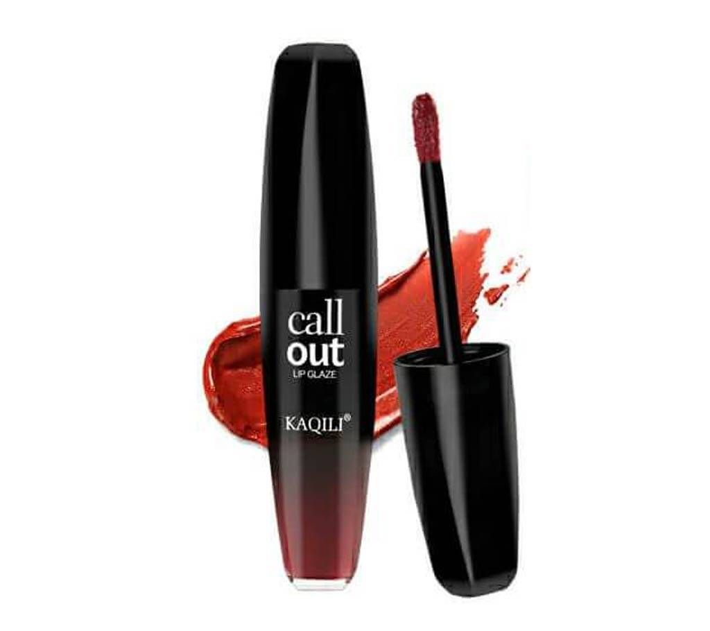 KAQILY CALL OUT LIP GLAZE MAPLE LEAF RED-26.5gm-China 