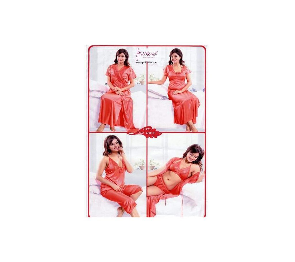 Fashionable Six Part Night Dress from For Women ND6-3