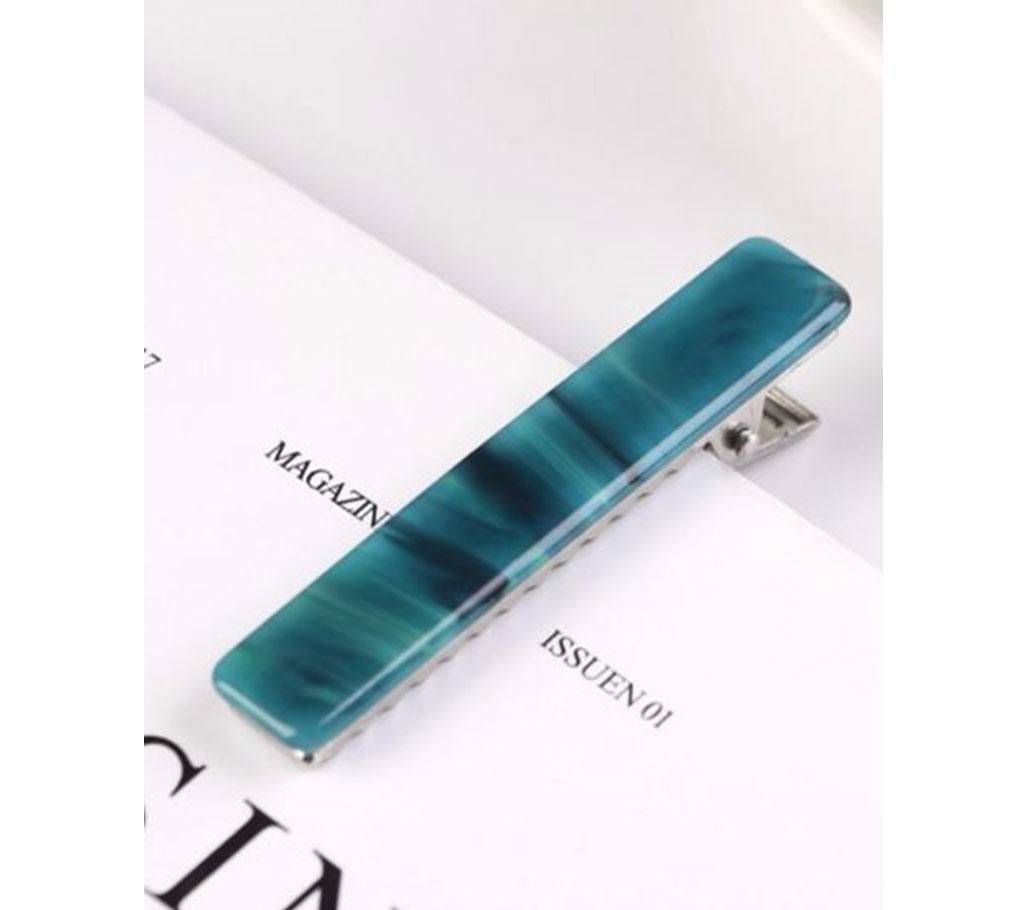 Vintage Hollow Marble Textured Hair Clip For Women