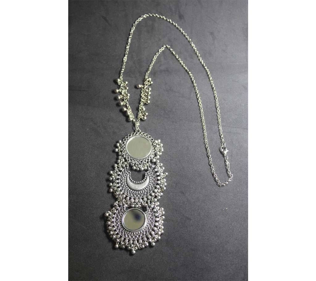 3 layer Mirror Design pendant