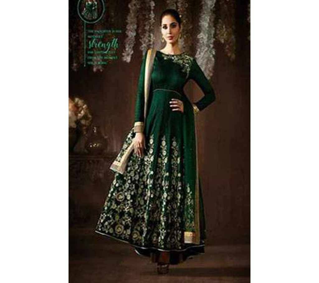 Indian unstitched Georgette Embroidery Three-pcs (Copy)