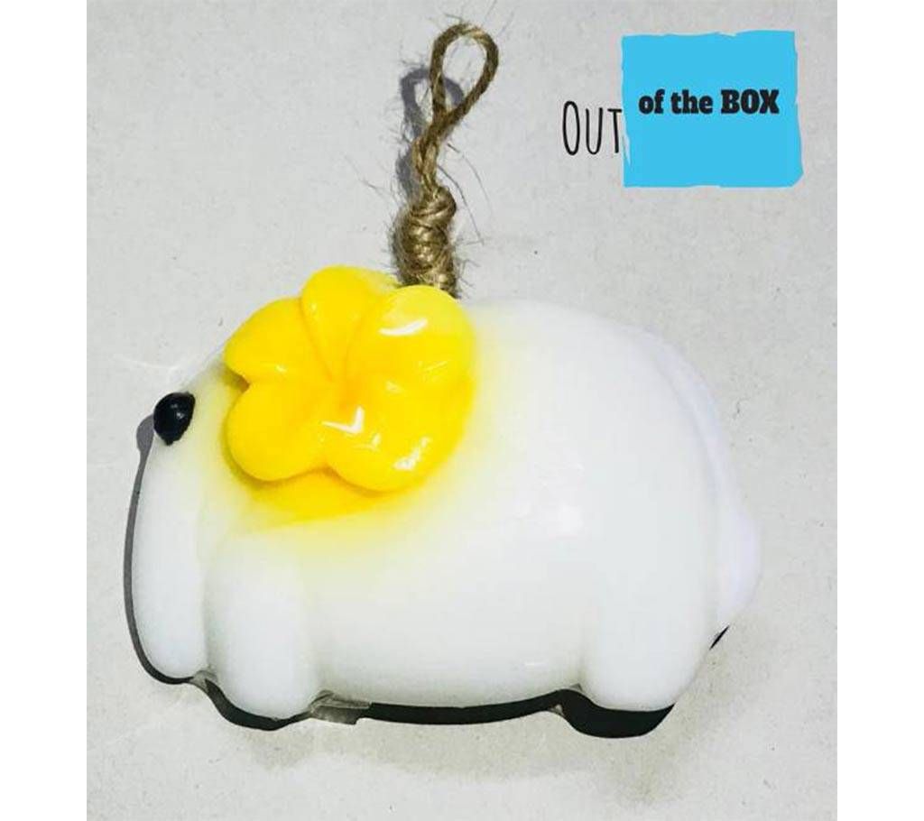 White Elephant Shape Soap