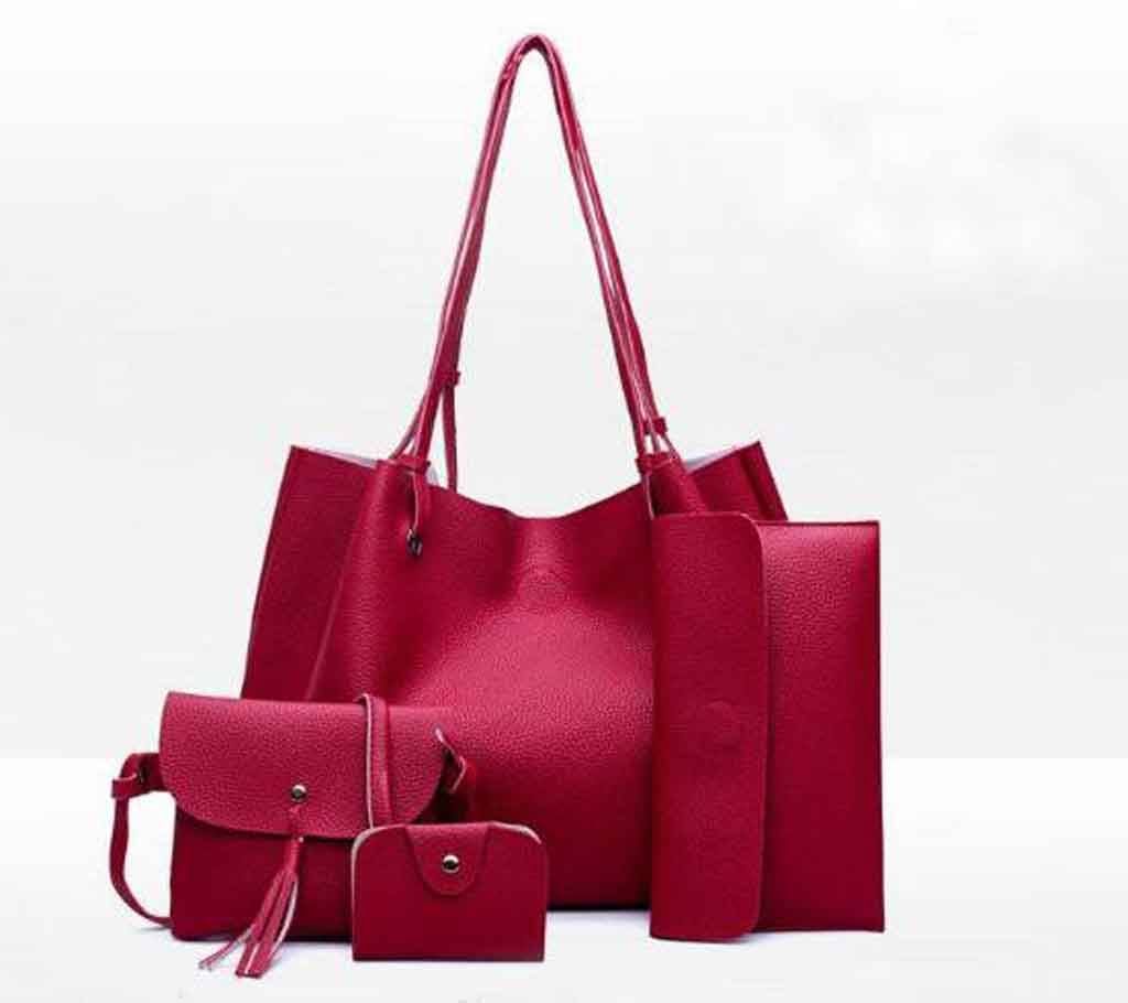 Ladies bag- 4 pieces set 