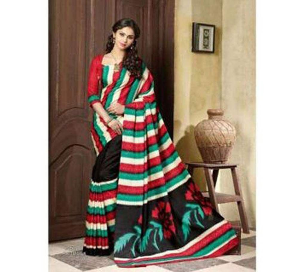 Assam Silk Digital Print Sharee
