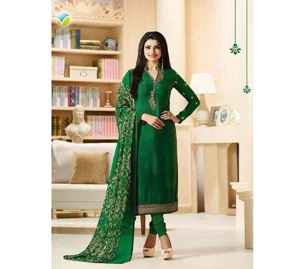 Vinay Silkina Royal Unstitched Silk Three Piece  