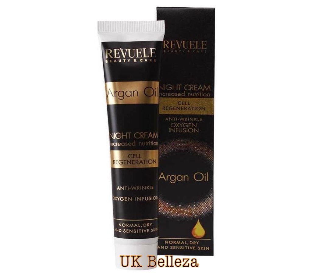 REVUELE Argan Oil Night cream face UK 