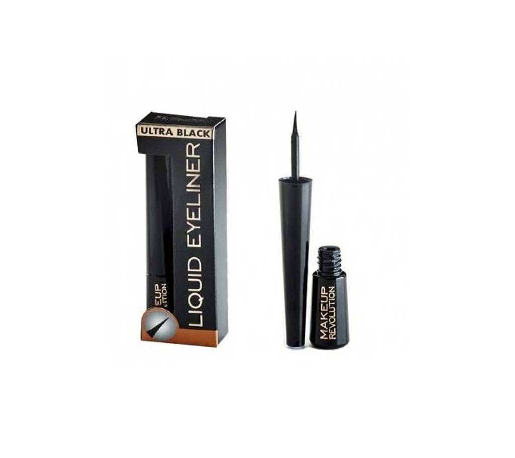Makeup Revolution Ultra Black Liquid Eyeliner 3ml (UK)