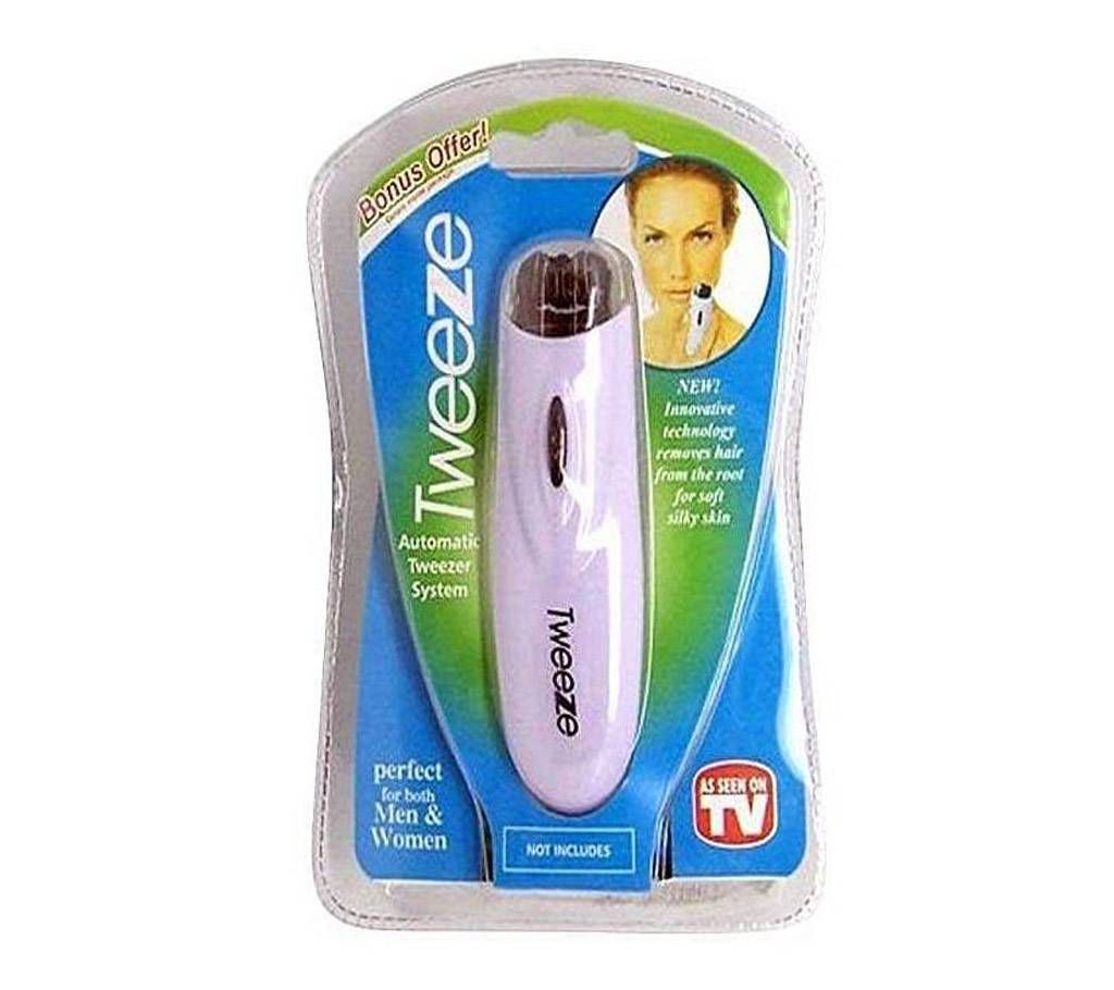 Automatic Facial and Body Hair Remover - White