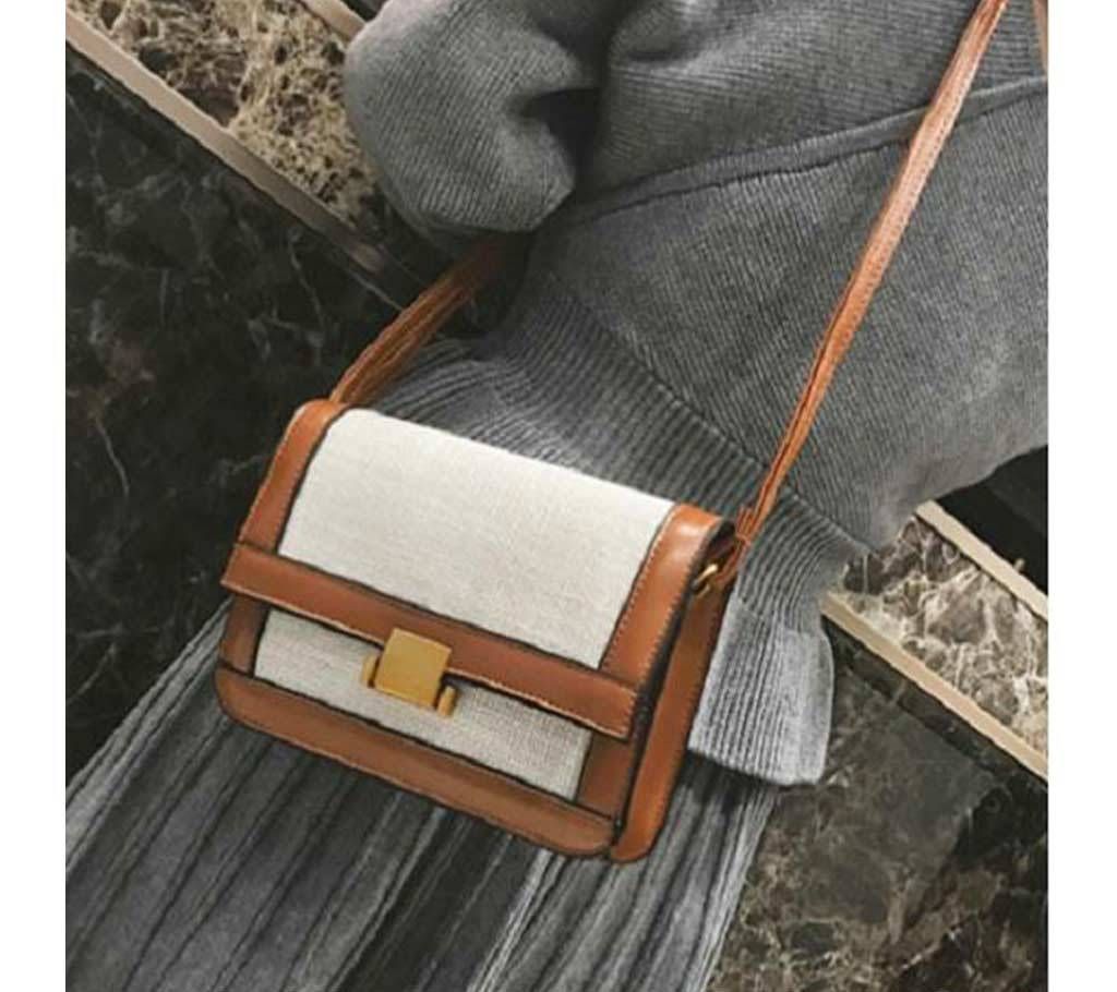 Korean Stitching Shoulder Bag