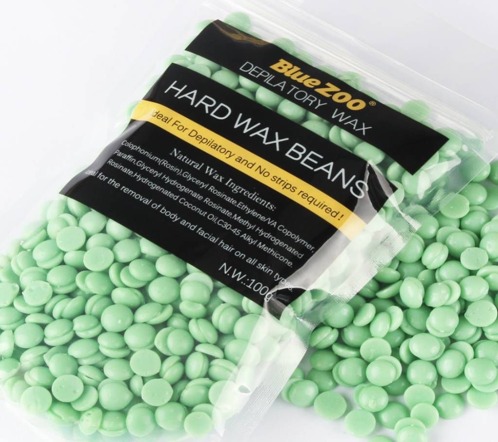 BlueZOO Hair Removal Hard Wax Beans (Tea Tree) 100g China