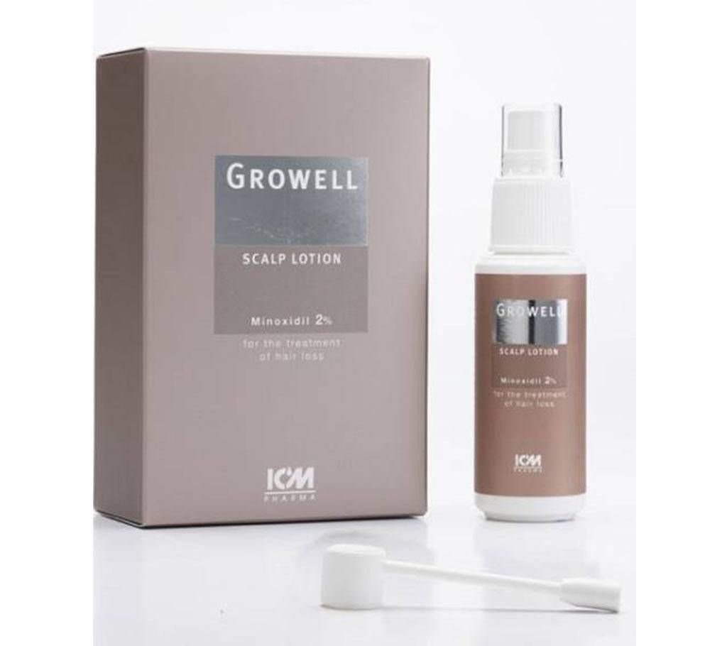 Growell scalp lotion minoxidil 2 for women