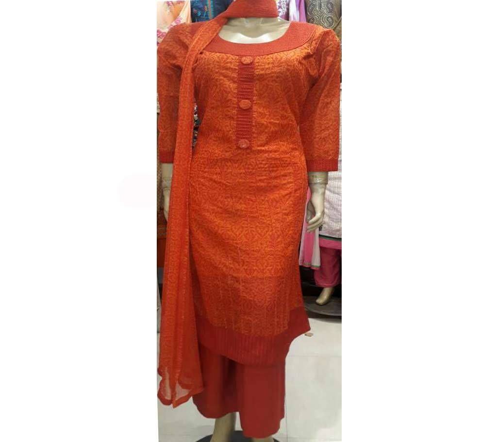 Readymade Embroidery Moslin Salwar Kameez