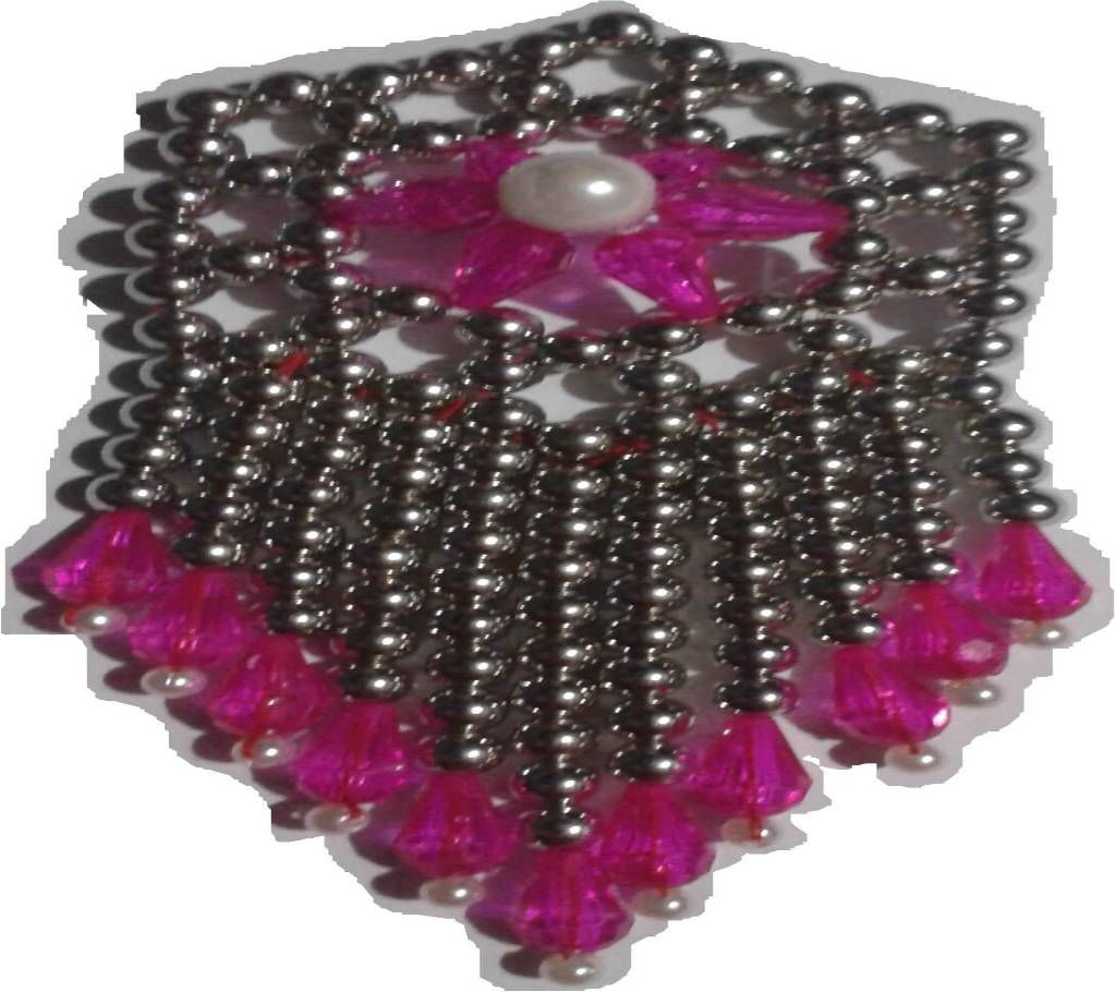 Beaded  Cloth clip