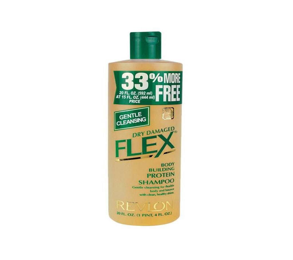 Revlon Flex Body Building Protein Shampoo 20 Oz -USA