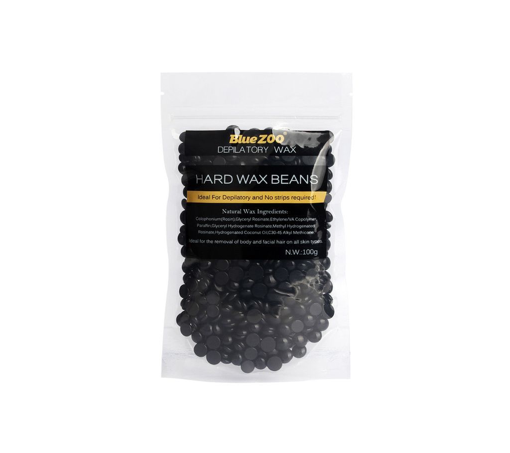 Hard Wax Bean Hair Remover (Black) 100g China