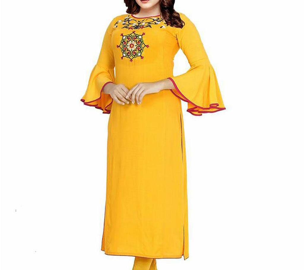 Long Linen Kurti