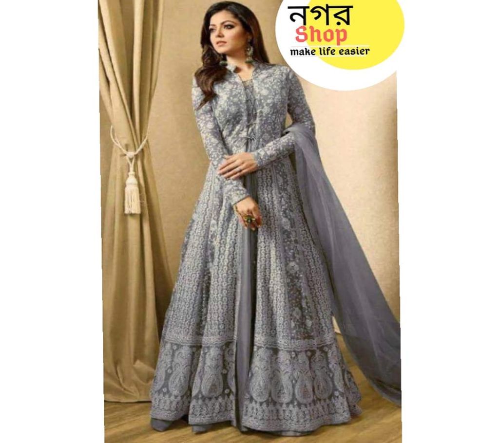 Indian Semi Stitched Georgette Gown 