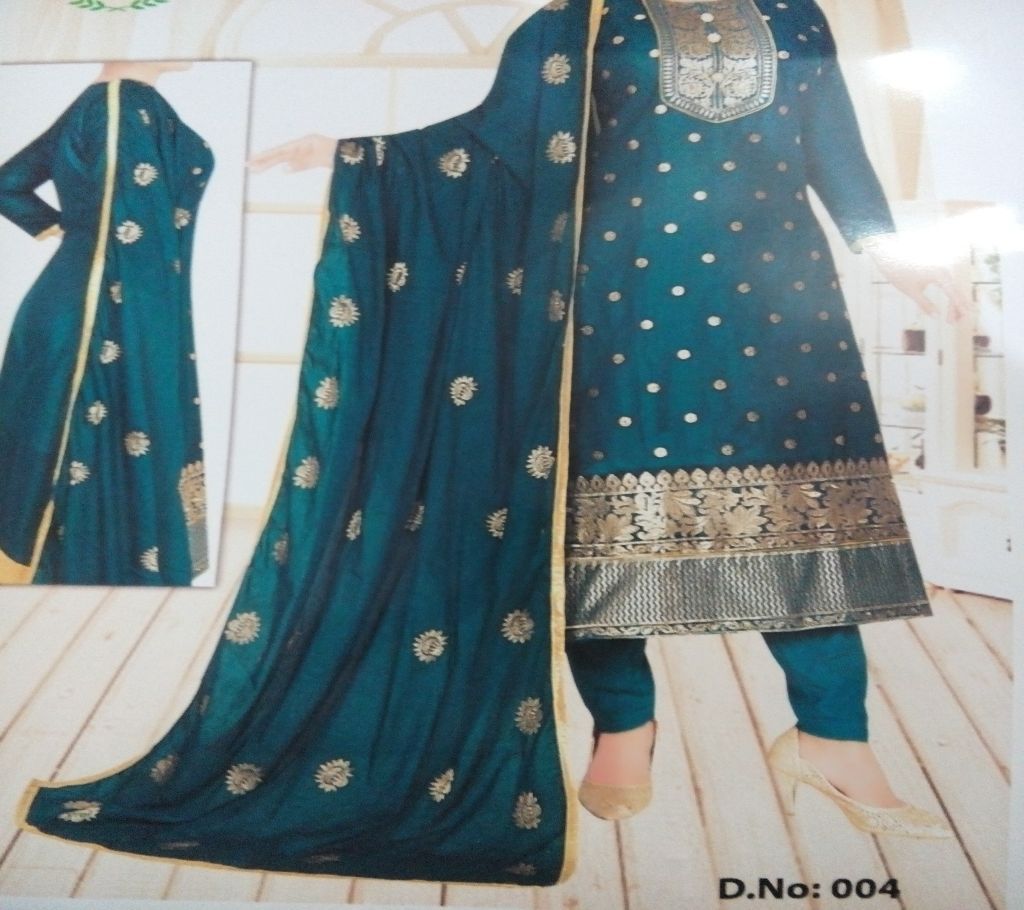 Unstitched Pakistani Lawn Selwar Kamiz