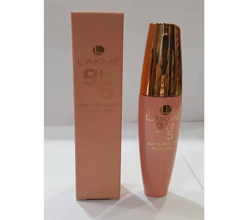 LAKME 9TO5 Water proof, black maskara