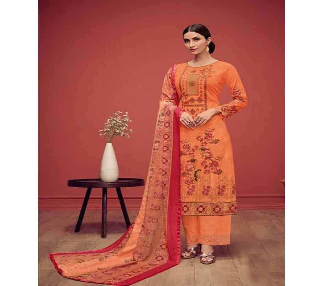 House of Lawn Nazm - 1008 - Orange - NON