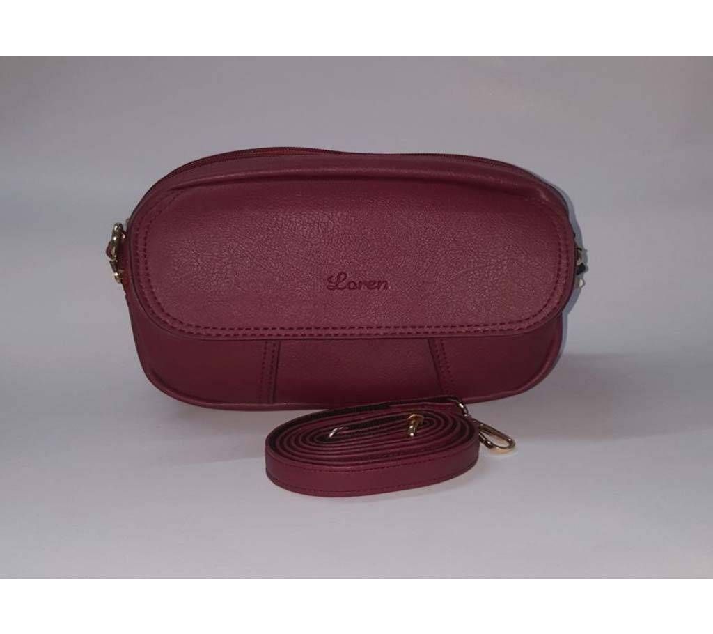 Cherry Artificial leather Ladies Hand bag - Red