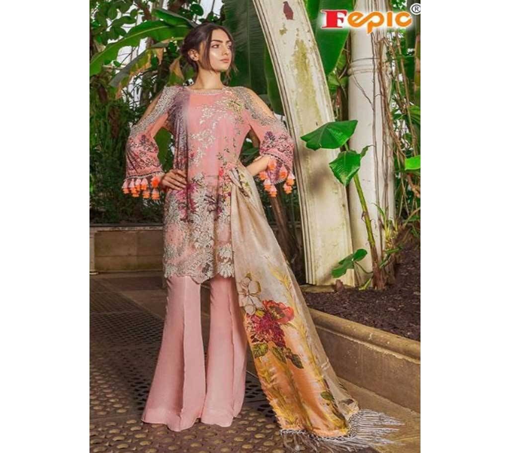 Unstitched Fepic Rosemeen Cross Lawn - 43002 - ASI