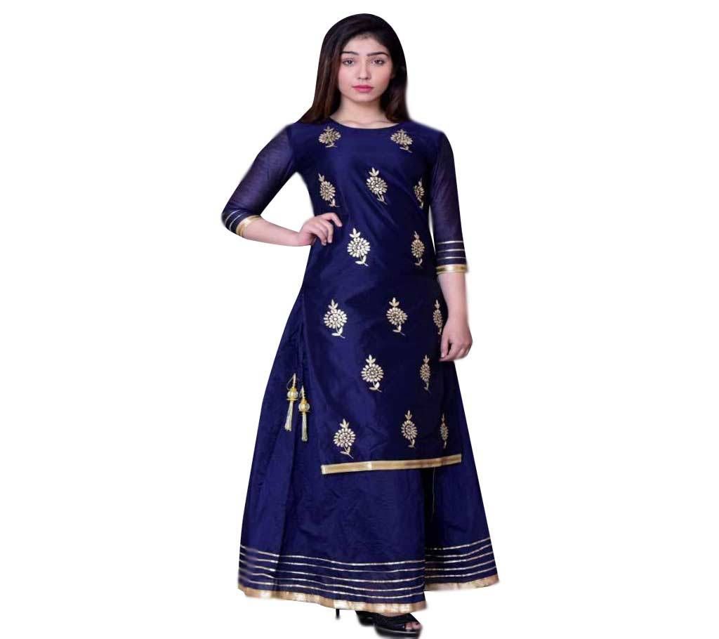 Unstitched Cotton Salwar Kameez for Women -2pcs 