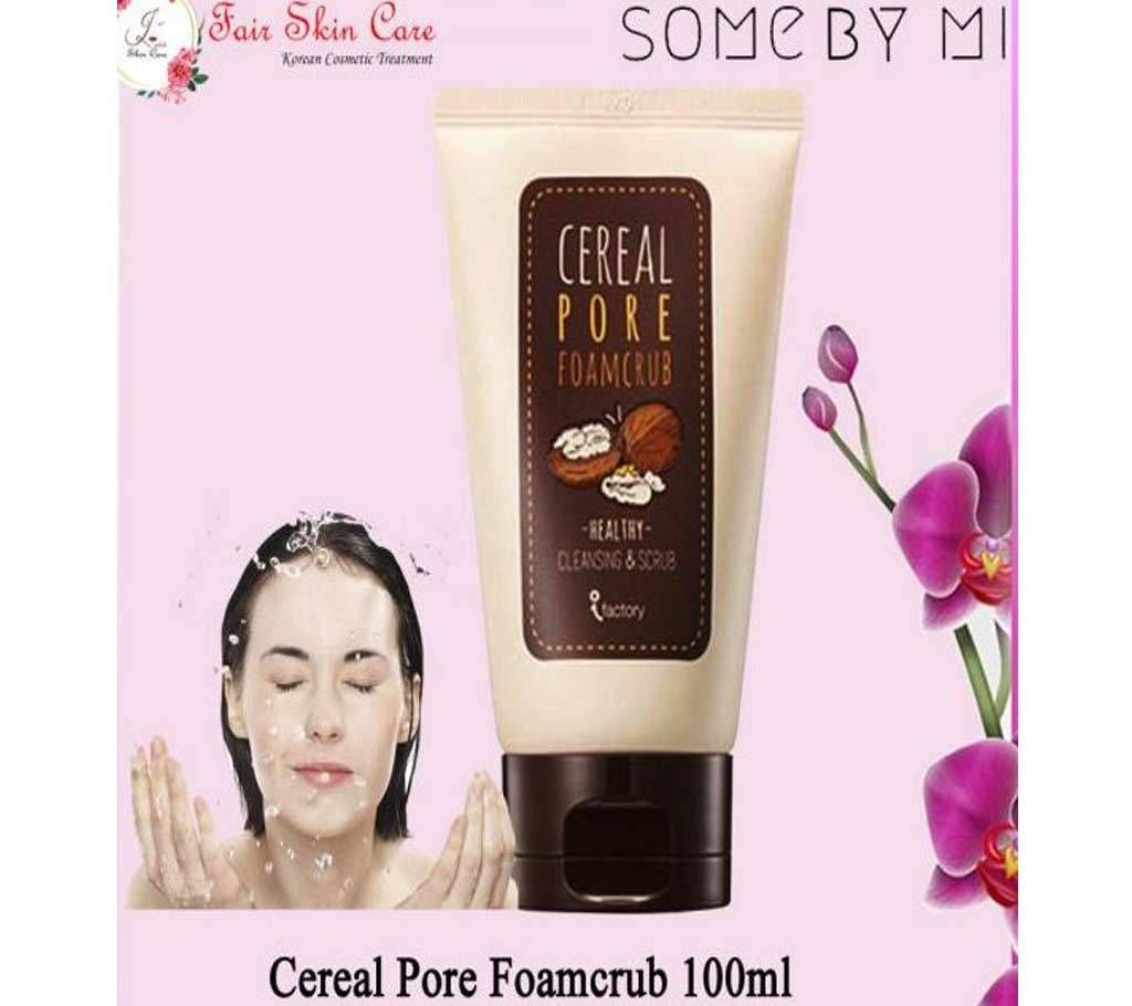 Cereal Pore Foamcrub 100ml korea