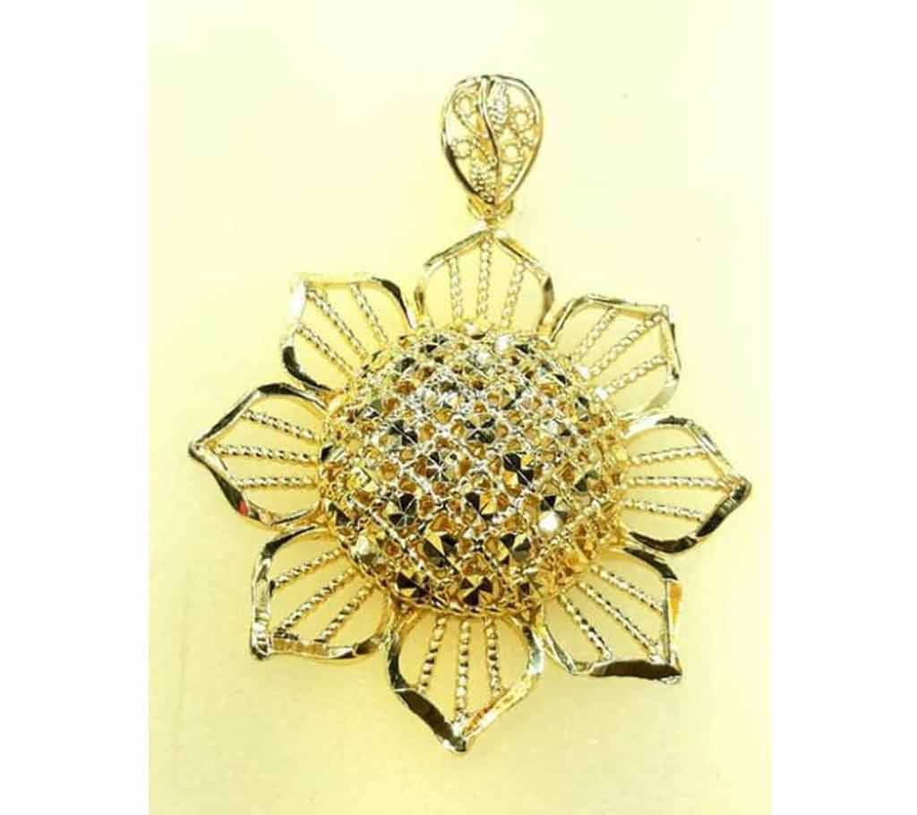 Golden Sunflower Locket For Women