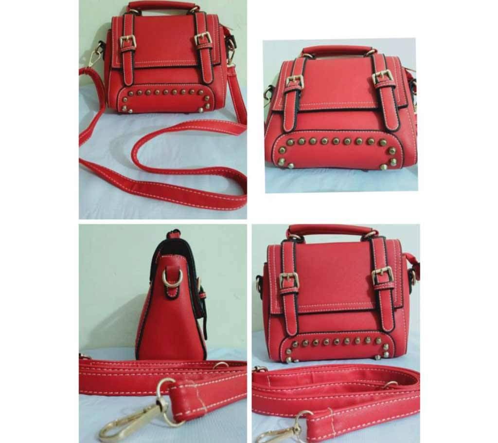Ladies College Bag Red