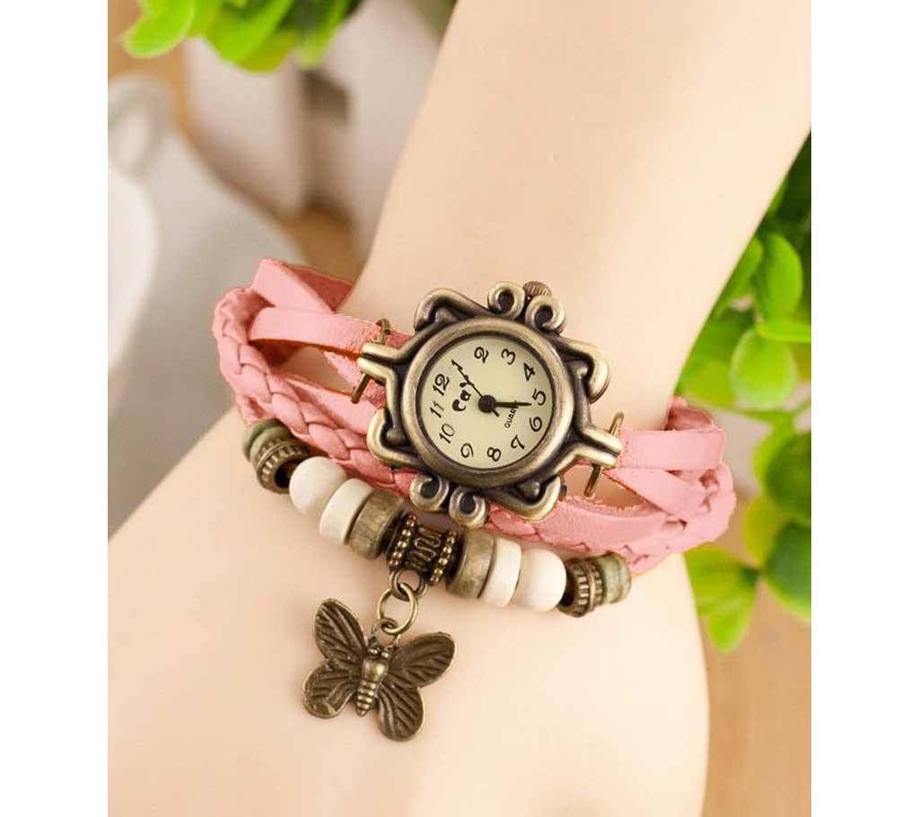 Braclate Shaped Womens Wrist Watch 